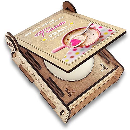 Candle IN THE BOX Traumfrau, Ich liebe dich Geschenke für Frauen, Hochzeitstag, Jahrestag für sie, Geburtstagsgeschenk für Ehefrau, Freundin, Geburtstag, Muttertag